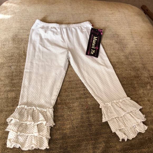 Mustard Pie Bottoms Boutique Ruffle Leggins Poshmark